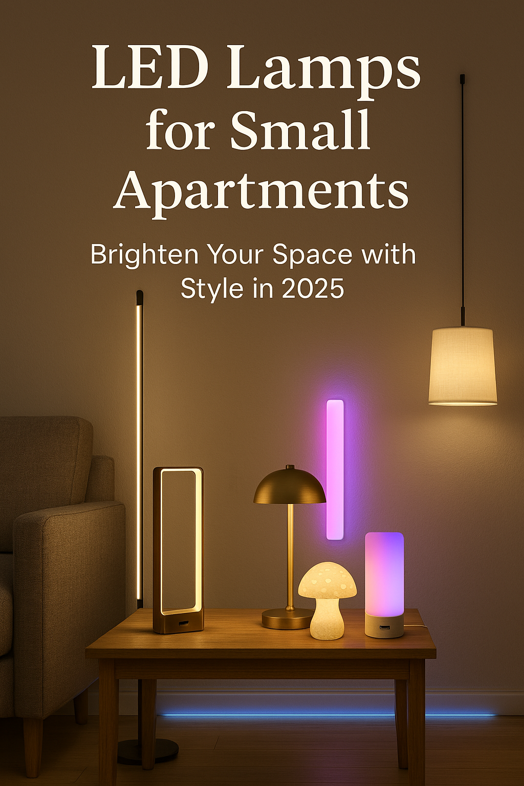 LED Lamps for Small Apartments – Brighten Your Space with Style